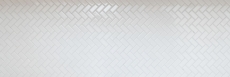 Rivestimento per vasca a mosaico dipinto a mano in ceramica a spina di pesce bianco opaco MOS24-CHB05WM_m