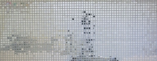 Mano modello mosaico piastrelle in acciaio inox argento argento acciaio lucido piastrelle backsplash cucina MOS129-15G_m