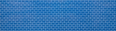 Mosaico dipinto a mano per lalzatina della cucina Pietra artificiale composita al quarzo Brick Blu artificiale MOS46-ASMB5_m