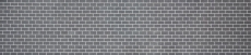 Mosaico dipinto a mano backsplash quarzo pietra artificiale composita Brick Artifical grey MOS46-0204_m