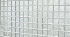 Piastrella di mosaico decorata a mano Mosaico di vetro traslucido Struttura in argento cristallino BAGNO WC Cucina PARETE MOS68-4SB11_m