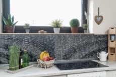 Mosaico dipinto a mano Mosaico in vetro composito traslucido Crystal Chic nero MOS87-MV708_m