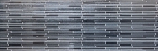 Piastrella di mosaico dipinta a mano Composito traslucido nero Mosaico di vetro multistrato Cristallo artificiale nero MOS86-MS89_m