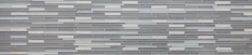 Piastrella di mosaico dipinta a mano Mosaico traslucido composito bianco Mosaico di vetro multistrato Cristallo artificiale bianco MOS86-MS90_m