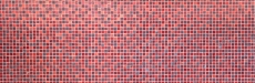 Piastrella di mosaico dipinta a mano Rosso traslucido Mosaico di vetro Cristallo Resina rosso BAGNO WC Cucina PARETE MOS92-0904_m