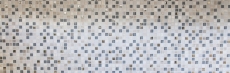 Piastrella di mosaico dipinta a mano Backsplash di piastrelle Traslucido grigio chiaro argento Mosaico di vetro Pietra di cristallo EP grigio chiaro argento MOS92-HQ10_m