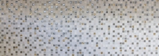 Piastrella di mosaico dipinta a mano Backsplash di piastrelle Traslucido grigio chiaro oro Mosaico di vetro Pietra di cristallo EP grigio chiaro oro MOS92-HQ12_m