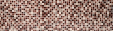 Piastrella di mosaico dipinta a mano Backsplash di piastrelle Marrone traslucido Mosaico di vetro Pietra di cristallo marrone BAGNO WC Cucina Muro MOS92-1304_m