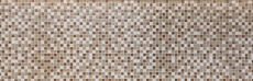 Piastrella di mosaico dipinta a mano Backsplash di piastrelle Beige traslucido Mosaico di vetro Pietra di cristallo beige MOS92-1204_m