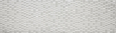 Piastrella di mosaico dipinta a mano Backsplash di piastrelle Barre bianche traslucide Mosaico di vetro Pietra di cristallo bianca bianca opaca MOS87-1401_m