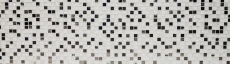 Piastrella del mosaico del modello della mano Specchio della piastrella autoadesivo Acciaio inossidabile traslucido bianco Mosaico di vetro Acciaio di cristallo bianco Vetro MOS200-4CM24_m