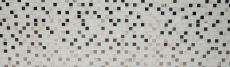 Mosaico a mano Piastrella autoadesiva Pietra traslucida Acciaio inox bianco Mosaico di vetro Pietra di cristallo Acciaio bianco Vetro MOS200-4CM32_m