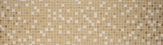 Piastrella di mosaico dipinta a mano Rivestimento autoadesivo Pietra traslucida oro bianco Mosaico di vetro Pietra di cristallo oro bianco opaco MOS200-4M362_m