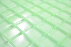 Dipinto a mano trasparente cristallo vetro mosaico blu fluorescente parete piastrelle backsplash cucina bagno MOS88-0104_m