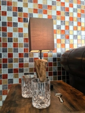 Mano modello trasparente cristallo vetro mosaico oro argento nero rosso struttura muro piastrelle backsplash cucina bagno MOS73-71739_m