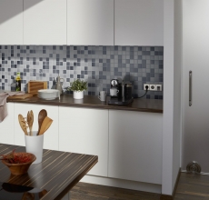 Piastrella di mosaico dipinta a mano in ceramica GREY MIX SLIPPROOF SLIPPROOF MOS16-2211-R10_m
