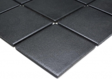 Campione a mano di piastrelle di mosaico in ceramica grigio nero piatto doccia piastrella per pavimento MOS22-0302-R10_m