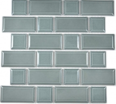 Metro Subway mosaico piastrelle ceramica backsplash cucina muro benzina MOS26WM-0218_f | 10 mosaico tappetini