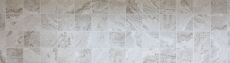 Piastrella a mosaico ceramica effetto pietra grigio chiaro backsplash cucina MOS22-HWA9LG_f | 10 tappetini a mosaico