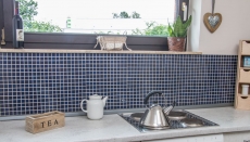 Piastrella a mosaico in ceramica COBALTO BLU SCURO Alzatina cucina bagno MOS18-0405_f