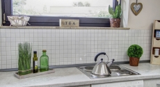 Piastrella a mosaico ceramica bianca lucida specchio parete bagno MOS16B-0101_f