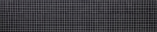 Piastrella a mosaico in ceramica nera opaca MOS18D-0311_f