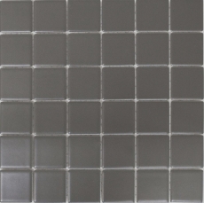 Piastrella a mosaico ceramica grigio metallo opaco backsplash cucina backsplash MOS16B-0211_f