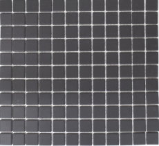 Piastrella a mosaico in ceramica nera non smaltata per piatti doccia MOS18B-0311-R10_f