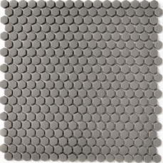 Piastrella di mosaico ECO GLAS Esagono Smalto crema opaco MOS140-HX13C_f | 10 tappetini di mosaico