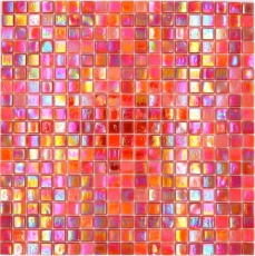 Mosaico piastrelle vetro rosso piastrelle bagno piastrelle doccia splashback piastrelle backsplash MOS58-0902_f | 10 mosaico tappetini