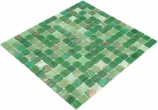 Mosaico di vetro oro-seta verde piastrelle da parete piastrelle bagno piastrelle doccia splashback piastrelle backsplash MOS54-0504_f | 10 tappetini a mosaico