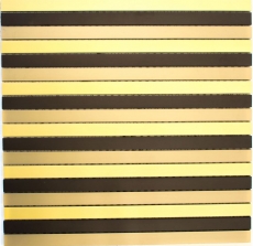 Alzatina a mosaico aste in alluminio nero bronzo oro Alzatina per cucina MOS49-B301_f