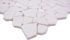 Piastrella a mosaico marmo pietra naturale cava Ciot bianco MOS44-0102_f