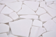 Piastrella a mosaico marmo pietra naturale cava Ciot bianco MOS44-0102_f