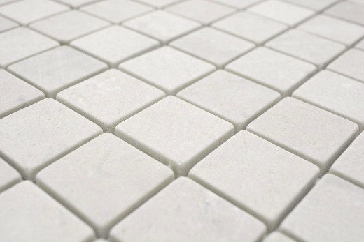Piastrella di mosaico marmo pietra naturale crema Botticino Anticato MOS42-0104_f