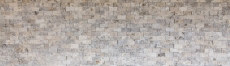 Mosaico in pietra Travertino pietra naturale bianco grigio Mattone Splitface argento Travertino 3D MOS43-47248_f