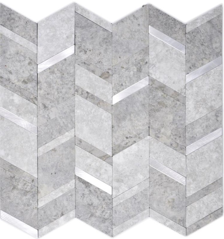 Vinile Arrow effetto pietra cemento grigio argento chiaro autoadesivo MOS200-2CLG_f