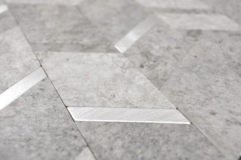 Vinile Arrow effetto pietra cemento grigio argento chiaro autoadesivo MOS200-2CLG_f