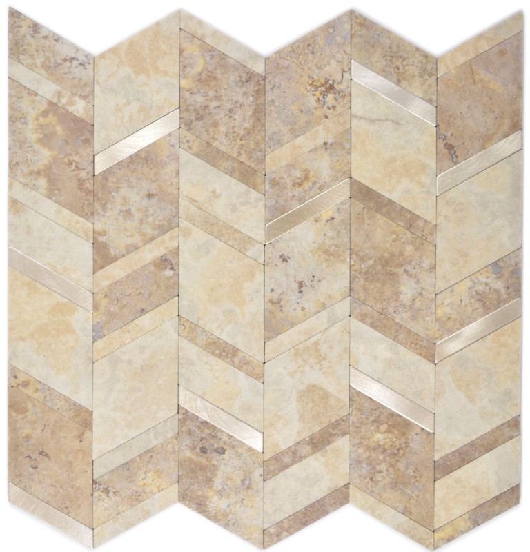 Vinile Arrow effetto pietra beige argento autoadesivo MOS200-46LBG_f