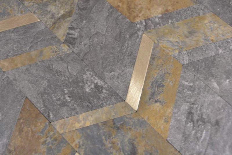 Vinile Arrow effetto pietra oro ruggine autoadesivo MOS200-48MRG_f