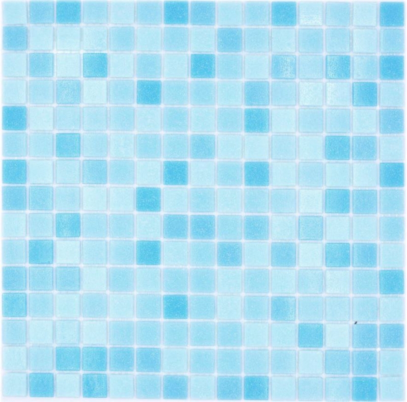 Mosaico di vetro Tessere di mosaico azzurro Mosaico per piscina Mosaico per piscina MOS210-PA331