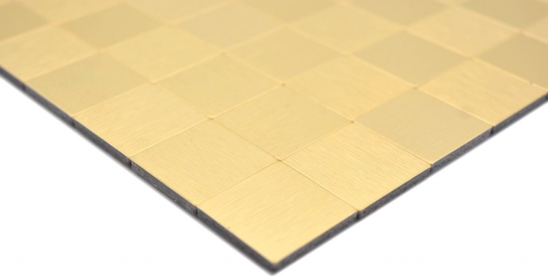 Mosaico Mosaici autoadesivi metallo oro cucina parete bagno MOS200-4G25