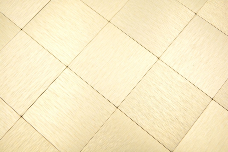 Piastrella di mosaico a mano Mosaici autoadesivi metallo oro backsplash cucina MOS200-4G99_m