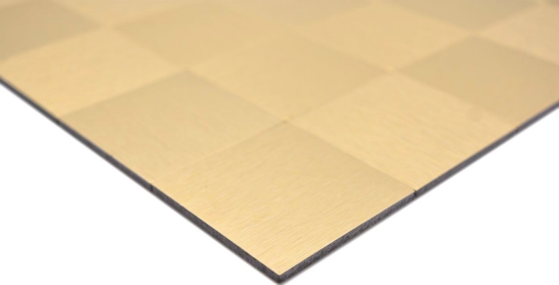 Piastrella di mosaico a mano Mosaici autoadesivi metallo oro backsplash cucina MOS200-4G99_m