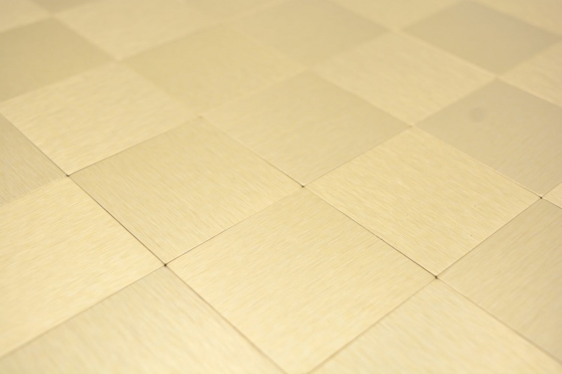 Piastrella di mosaico a mano Mosaici autoadesivi metallo oro backsplash cucina MOS200-4G99_m