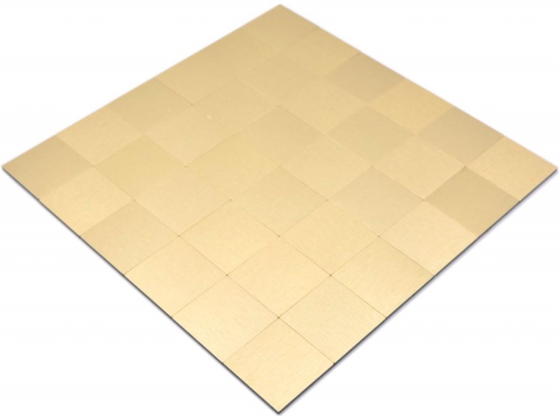 Piastrella di mosaico a mano Mosaici autoadesivi metallo oro backsplash cucina MOS200-4G99_m