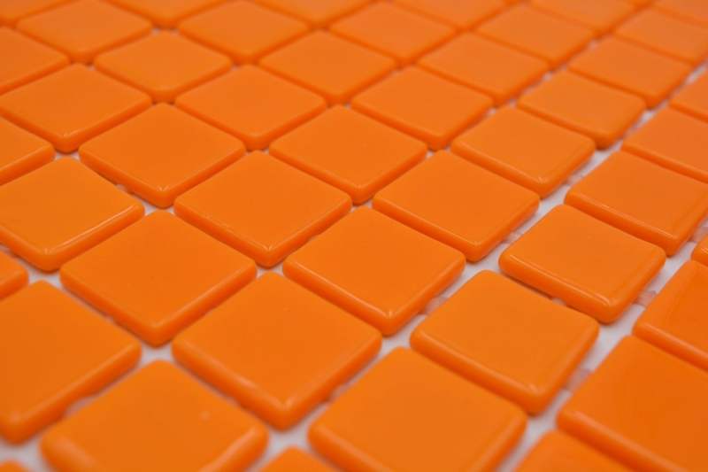 Mosaico piscina mosaico piscina mosaico vetro arancio lucido parete pavimento cucina bagno doccia MOS220-P25820