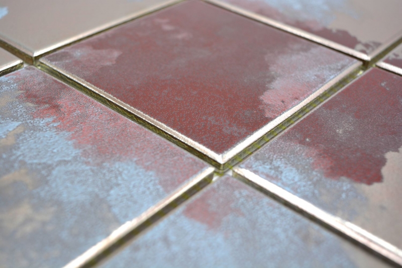 Mosaico ceramico multicolore opaco parete cucina bagno doccia MOS22-1236