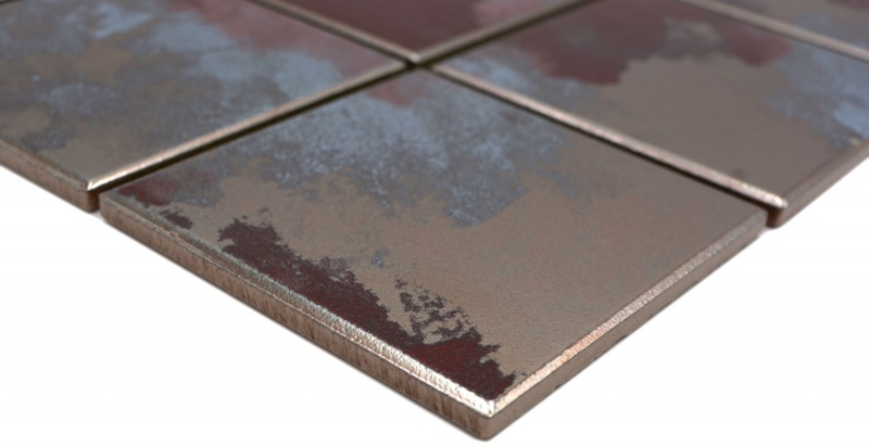 Mosaico ceramico multicolore opaco parete cucina bagno doccia MOS22-1236