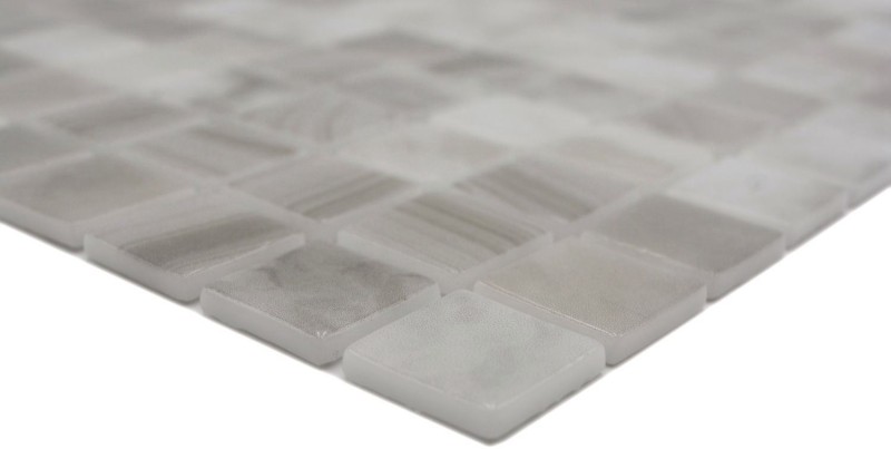 Mosaico piscina Mosaico piscina Mosaico vetro beige chiaro cangiante Muro Pavimento Cucina Bagno Doccia MOS220-P56251_f